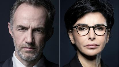 Emmanuel Grégoire (à gauche), candidat de l’union de la gauche à Paris, sera opposé à Rachida Dati (à droite) au second tour des élections municipales, dimanche.