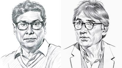 Philippe Aghion et Marc Fontecave.