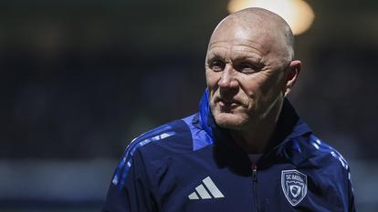 Lilian Laslandes, attristé par la situation des Girondins de Bordeaux.