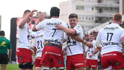 Les joueurs du Stade Français s’imposent à Toulon.
