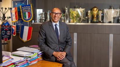 Le président de la Fédération Française de Football, Philippe Diallo.