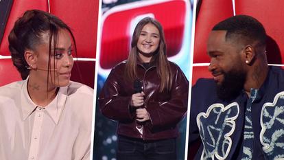 Amel Bent perd son duel de coachs face à Tayc pour faire venir la jeune Constance dans son équipe dans « The Voice »
