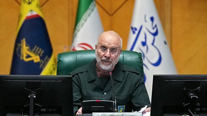 Mohammad-Bagher Ghalibaf, président du Parlement iranien, le 1er février 2026.