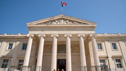 Le palais de justice de Marseille.