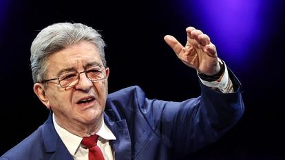 Jean-Luc Mélenchon lors d’un meeting à Lille, le 19 mars 2026.