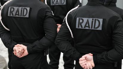 Des équipes spécialisées du Raid ont participé à l’opération.
