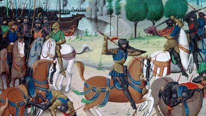 La bataille de Hastings, le 14 octobre 1066.