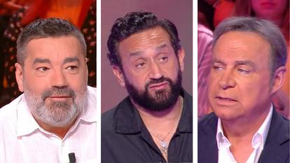 Stéphane Tapie, Cyril Hanouna et Fabien Lecoeuvre