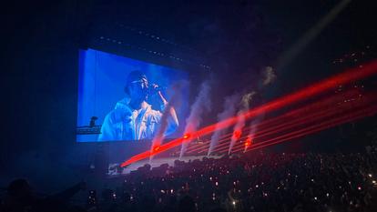 Les tubes de Werenoi ont été joués tout au long de la soirée à Bercy.