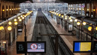La signature de cet accord a été organisée à la gare du Nord, à Paris.