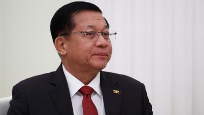 Min Aung Hlaing.