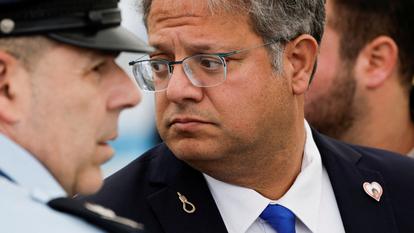 Le ministre d’extrême droite en charge de la Sécurité nationale Itamar Ben Gvir à Meitar, en Israël, le 28 janvier.