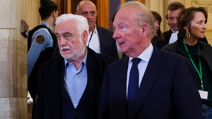 Brice Hortefeux, le 16 mars 2026, à la cour d’appel de Paris.