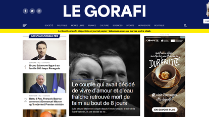 À chaque numéro, le journal proposera des contenus exclusifs. Au bout d’un mois, ils seront également publiés sur le site legorafi.fr.
