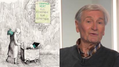 Dans sa carrière de dessinateur, Cardon a signé de nombreux albums. Parmi eux figure ce dessin, extrait de La Véridique Histoire des compteurs à air, publié en 1973 par les éditions de la Courtille et réédité par Les Cahiers dessinés en 2012.