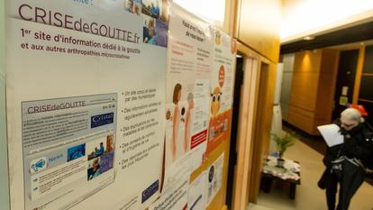 À l’hôpital Lariboisière, à Paris, l’équipe de rhumatologie a créé une « Clinique de la goutte » pour mieux prendre en charge ce rhumatisme articulaire.