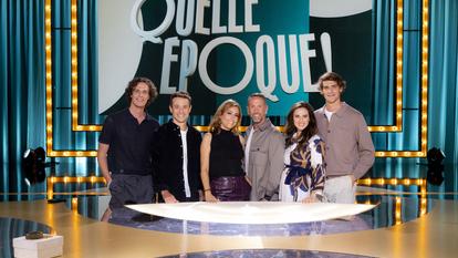 Léa Salamé et sa bande de chroniqueurs.