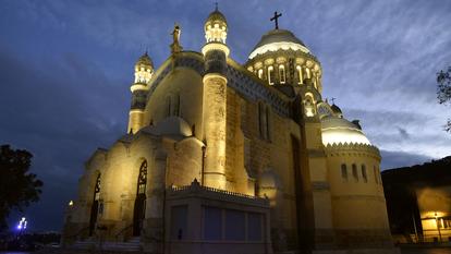 Notre Dame d’Afrique, sur les hauteurs de la banlieue nord d’Alger.