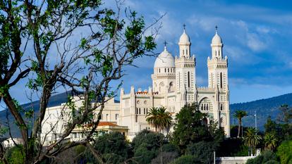 La basilique saint-Augustin d’Annaba, en Algérie. Saint Augustin a été évêque à Hippone (ancien nom de la ville) de 396 à 430.