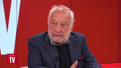François Berléand sur le plateau du «Buzz TV».