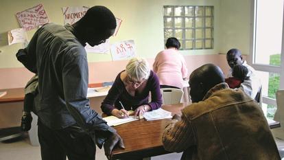 Un foyer d’accueil France terre d’asile, à Créteil (94).