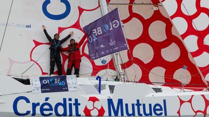 Ian Lipinski et Antoine Carpentier remportent la Globe40.
