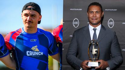 Diego Sarthou et Thierry Dusautoir.