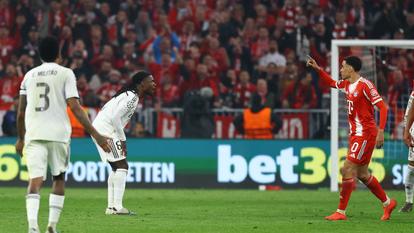 Eduardo Camavinga mercredi soir face au Bayern Munich.