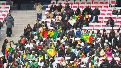 Des supporters sénégalais.