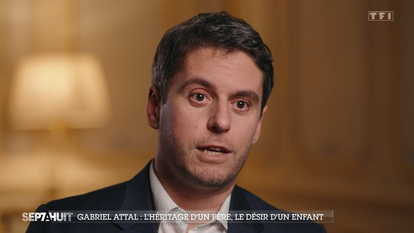 Gabriel Attal dans «Sept à huit»