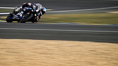 Yamaha en tête ce dimanche matin.