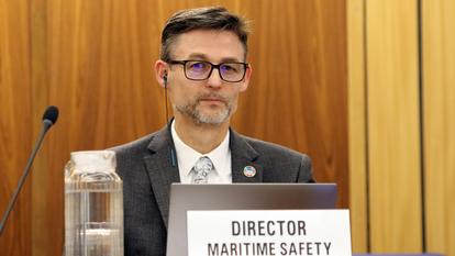 Damien Chevallier, directeur de la Division de la sécurité maritime à l’OMI.