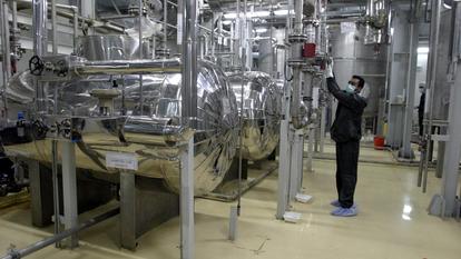 Centrale d’uranium en Iran.
