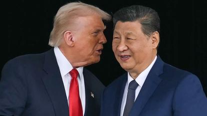 Donald Trump et Xi Jinping alors à Busan, en Corée du Sud, le 30 octobre 2025.