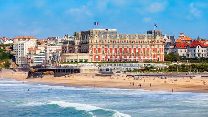 L'Hôtel du Palais à Biarritz était l'unique palace de la façade Atlantique.