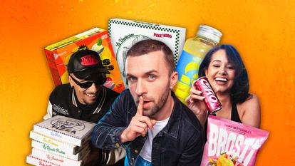 Des pizzas de Mister V aux chips de McFly et Carlito, en passant par le kombucha de Squeezie ou sa nouvelle boisson énergisante lancée avec Inoxtag et Léna Situations, les influenceurs sont de plus en plus nombreux à transformer leur notoriété en produits de consommation.