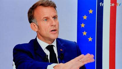 Emmanuel Macron a répondu, jeudi 18 juin, aux questions de la journaliste de France 2, Caroline Roux.