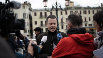 Simone Venturini a remporté les élections municipales de Venise à la surprise générale le 25 mai dernier.