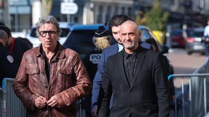 Christophe Ellul et son avocat Alexandre Novion.