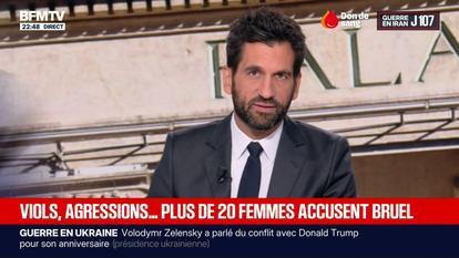 Dominique Tenza dans «BFM Grand Soir» sur BFMTV.