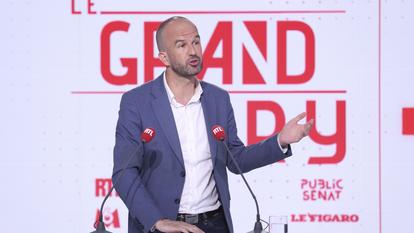 Manuel Bompard invité dimanche du «Grand Jury» RTL-Le Figaro-M6-Public Sénat.