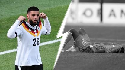 Deniz Undav et Simon Adingra, samedi à Toronto, lors du match entre l’Allemagne et la Côte d’Ivoire.