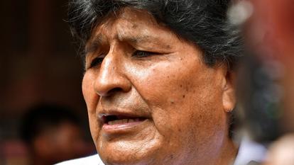 L’ancien président bolivien Evo Morales à Cochabamba, le 19 octobre 2025.