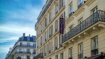 Prix moyen des hôtels parisiens