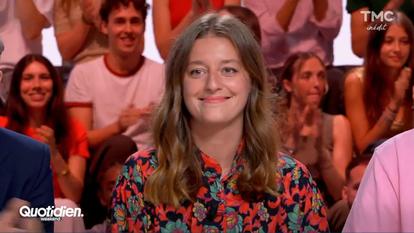 Les adieux timides d’Ambre Chalumeau pour la dernière de «Quotidien».