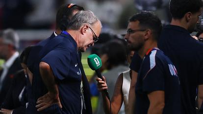 Marcelo Bielsa, un sélectionneur perdu avec l’Uruguay pendant la Coupe du monde.