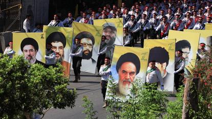 Des militants du Hezbollah.