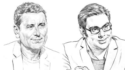 Frédéric Martel et Mathieu Bock-Côté.