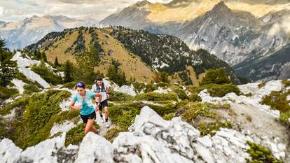 Trail sur les hauteurs de Méribel (Savoie). Les 3-Vallées lancent à leur tour une épreuve de trail XXL et des courses satellites, qui ont aussi l’avantage d’attirer des estivants.