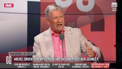 Emmanuel de Villiers, ce lundi 29 juin 2026, sur le plateau des «Grandes Gueules», sur RMC.